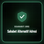Sahabet alternatif adresi üzerinden güvenli giriş yapan bir kullanıcıyı gösteren dizüstü bilgisayar ekranı.