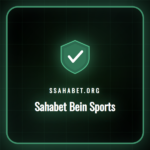 Sahabet Bein Sports canlı maç yayını ekranı ve futbol topu