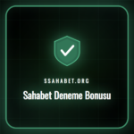 Sahabet deneme bonusu kampanyasının detaylarını gösteren bir ekran.