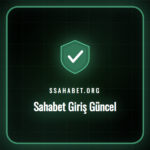 Sahabet giriş güncel bağlantısına erişen bir kullanıcının ekranı.