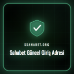 Sahabet güncel giriş adresi üzerinden platforma güvenli erişim ekranı.