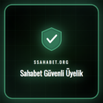 Sahabet güvenli üyelik formunu dolduran bir kullanıcı ve ekran detayı