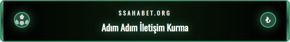 Sahabet Canlı Destek hattına bağlanma adımlarını gösteren rehber