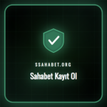 Sahabet kayıt ol formunu dolduran bir kullanıcı ve ekran detayı.