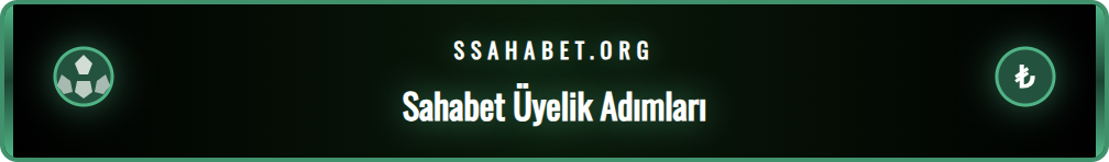 Sahabet Casinosu platformuna kolay ve güvenli kayıt olma adımları.