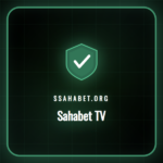 Sahabet TV platformunda canlı maç yayını izleyen bir spor tutkunu.