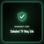 Sahabet TV üzerinden canlı maç izleyen bir sporseverin ekranı.