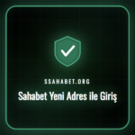Sahabet yeni adres ile giriş ekranı ve platformun ana sayfası.