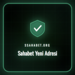 Sahabet yeni adresi arayüzü ve güncel giriş butonu.